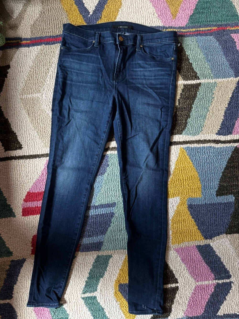Dark Blue Women's Skinny Jeans - J Bran